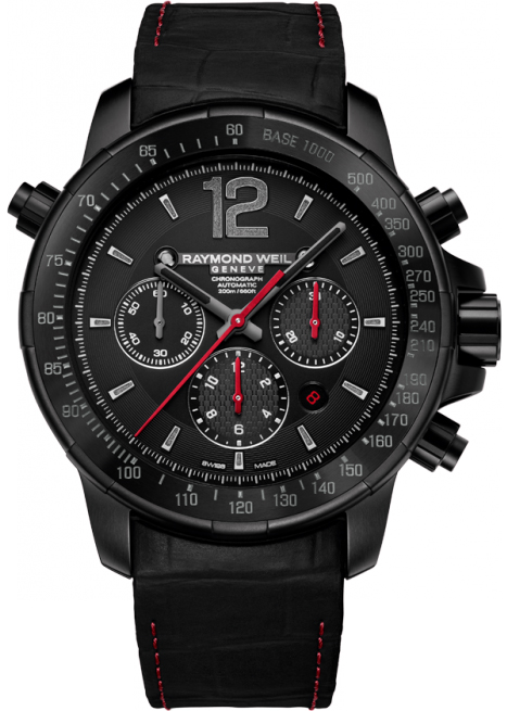 Raymond Weil Nabucco Self winding Automatic Black Mens Watch 7850-BSF-05207 