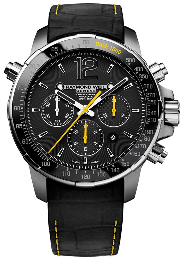 Raymond Weil Nabucco Self winding Automatic Black Mens Watch 7850-TIR-05207 
