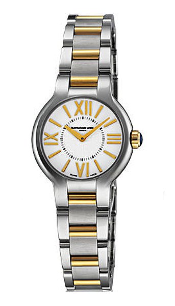 Raymond Weil Noemia Battery Operated Quartz White Ladies Watch 5927-STP-00307 