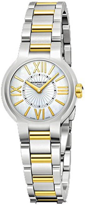 Raymond Weil Noemia Battery Operated Quartz White Ladies Watch 5927-STP-00907 