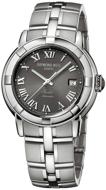 Raymond Weil Parsifal Self winding Automatic Grey Mens Watch 2841-ST-00608 