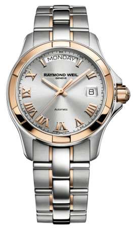 Raymond Weil Parsifal Self winding Automatic Silver Mens Watch 2965-SG5-00658 