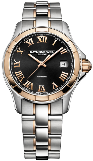 Raymond Weil Parsifal Self winding Automatic Black Mens Watch 2970-SG5-00208 
