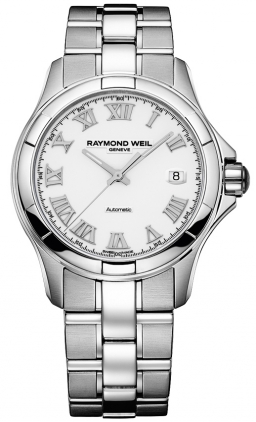Raymond Weil Parsifal Self winding Automatic White Mens Watch 2970-ST-00308 