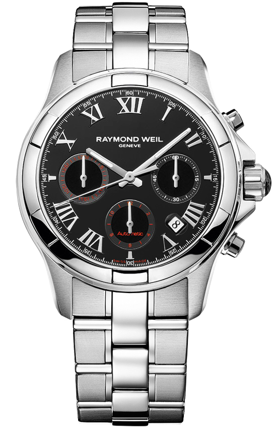 Raymond Weil Parsifal Self winding Automatic Black Mens Watch 7260-ST-00208 