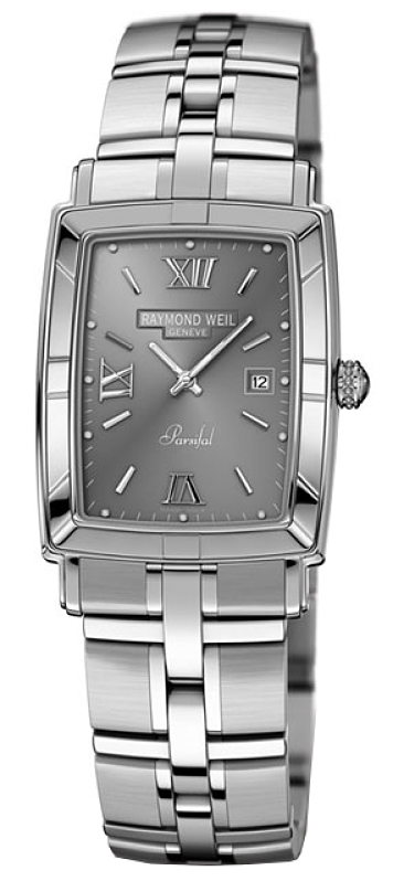 Raymond Weil Parsifal Battery Operated Quartz Grey Mens Watch 9341-ST-00607 