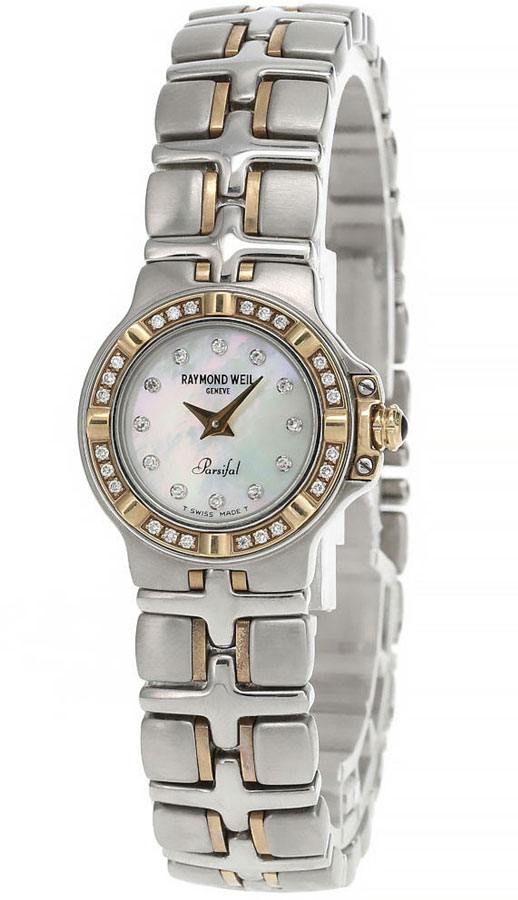 Raymond Weil Parsifal Battery Operated Quartz White Ladies Watch 9690-PDBD 