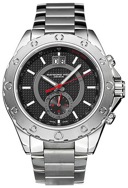 Raymond Weil RW Sport Battery Operated Quartz Black Mens Watch 8600-ST-20001 