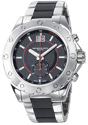 Raymond Weil RW Sport Battery Operated Quartz Black Mens Watch 8600-STR-20041 