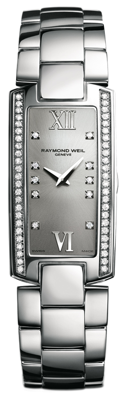 Raymond Weil Shine Battery Operated Quartz Silver Ladies Watch 1500-ST1-00685 