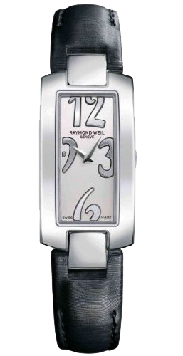 Raymond Weil Shine Battery Operated Quartz Silver Ladies Watch 1500-ST3-05303 