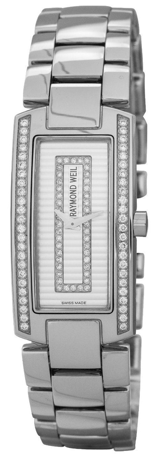 Raymond Weil Shine Battery Operated Quartz Ivory Ladies Watch 1500-ST1-42001 