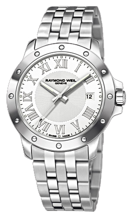 Raymond Weil Tango Battery Operated Quartz White Mens Watch 5599-ST-00308 