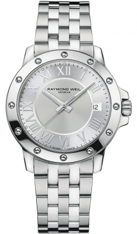 Raymond Weil Tango Battery Operated Quartz Silver Mens Watch 5599-ST-00658 