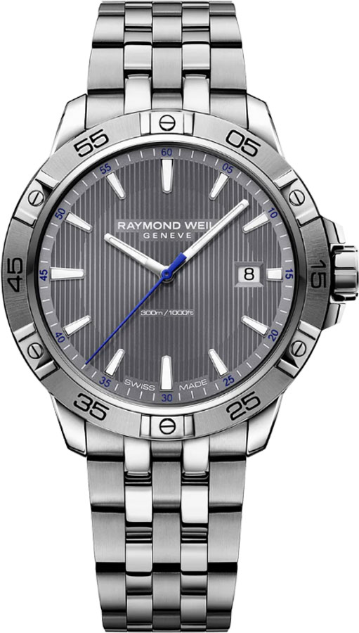 Raymond Weil Tango Battery Operated Quartz Grey Mens Watch 8160-ST2-60001 