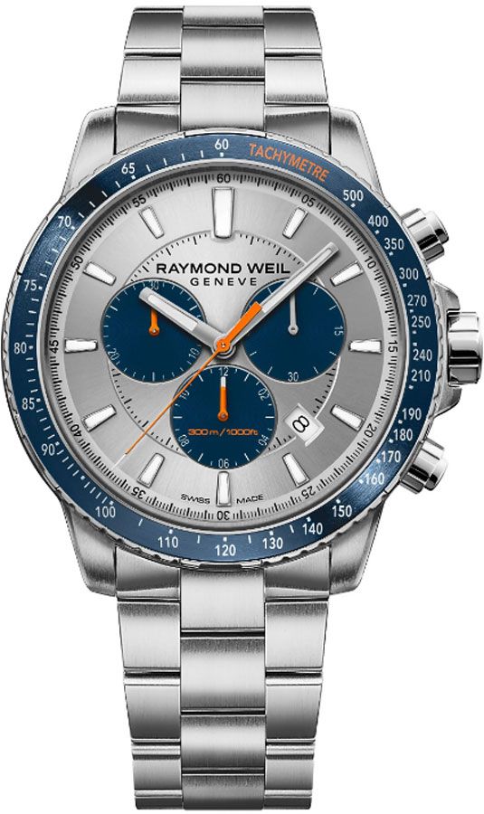Raymond Weil Tango Battery Operated Quartz Silver Mens Watch 8570-ST3-65501 