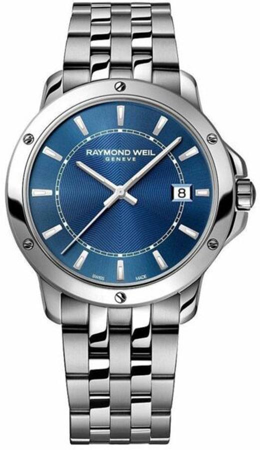 Raymond Weil Tango Battery Operated Quartz Blue Mens Watch 5591-ST-50001 