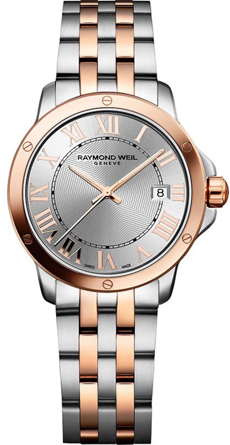 Raymond Weil Tango Battery Operated Quartz Silver Ladies Watch 5391-SB5-00658 