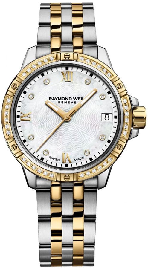 Raymond Weil Tango Battery Operated Quartz White Mens Watch 5960-SPS-00995 