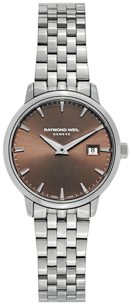 Raymond Weil Toccata Battery Operated Quartz Brown Ladies Watch 5988-ST-70001 