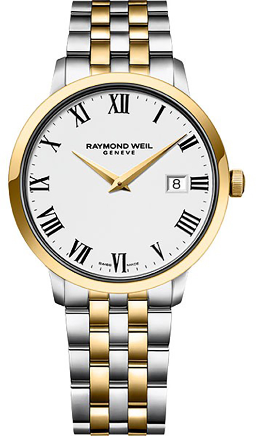 Raymond Weil Toccata Battery Operated Quartz White Mens Watch 5488-STP-00300 