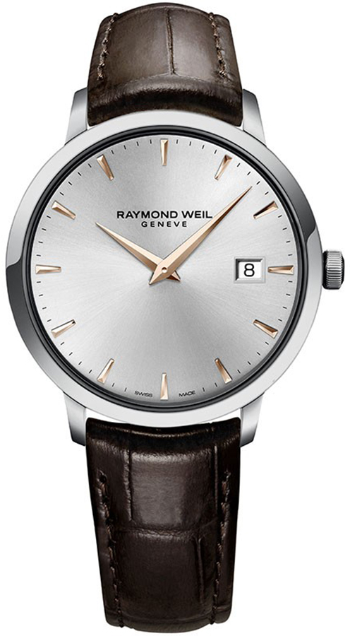 Raymond Weil Toccata Battery Operated Quartz Silver Mens Watch 5488-SL5-65001 