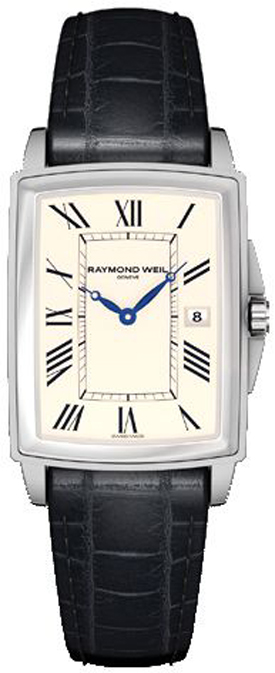 Raymond Weil Tradition Battery Operated Quartz Ivory Ladies Watch 5396-STC-00800 