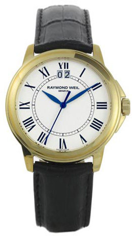 Raymond Weil Tradition Battery Operated Quartz White Mens Watch 5476-P-00300 