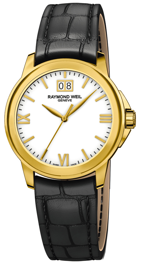 Raymond Weil Tradition Battery Operated Quartz White Mens Watch 5476-P-00307 
