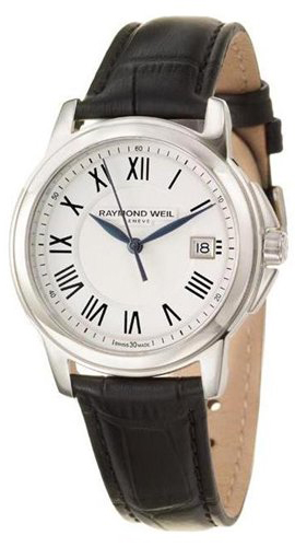 Raymond Weil Tradition Battery Operated Quartz White Mens Watch 5478-STC-00300 
