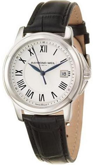 Raymond Weil Tradition Battery Operated Quartz White Mens Watch 5678-STC-00300 