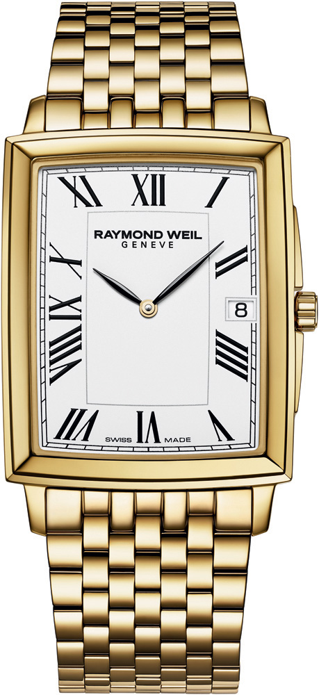 Raymond Weil Tradition Battery Operated Quartz White Ladies Watch 5956-P-00300 