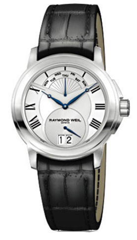 Raymond Weil Tradition Battery Operated Quartz Silver Mens Watch 9577-STC-00650 