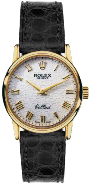 Rolex Cellini White Ladies Watch 5115-8 
