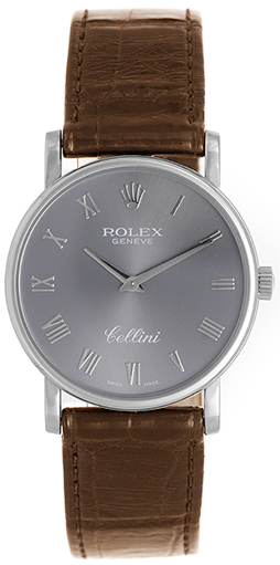 Rolex Cellini Grey Ladies Watch 5116-9 