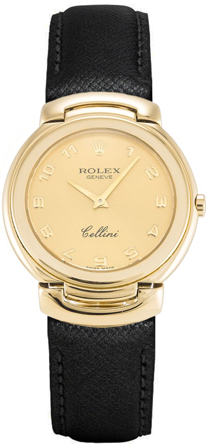 Rolex Cellini Champagne Ladies Watch 6622-8 