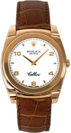 Rolex Cellini White Ladies Watch 5330-5 