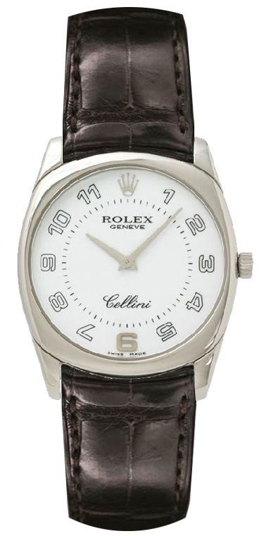 Rolex Cellini White Ladies Watch 4233-9 