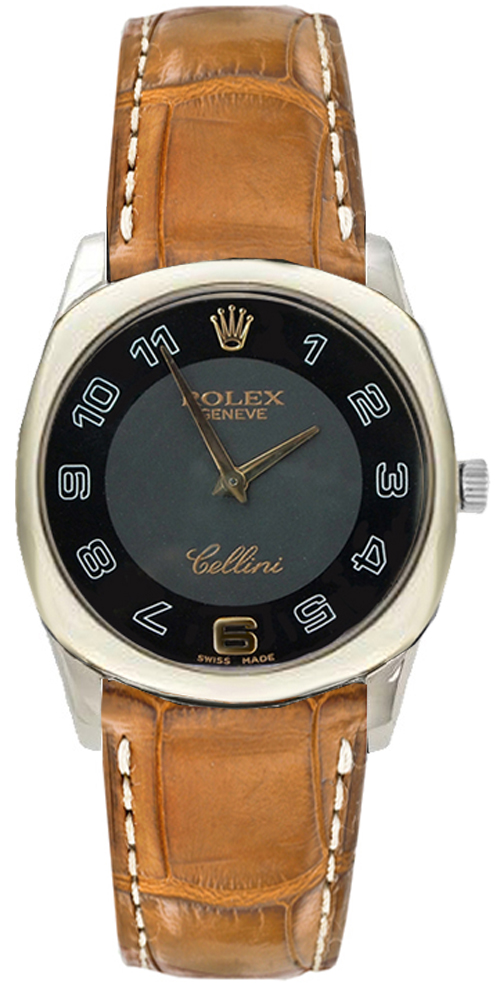 Rolex Cellini Black Watch 4233-9-BLACK-GOLD 
