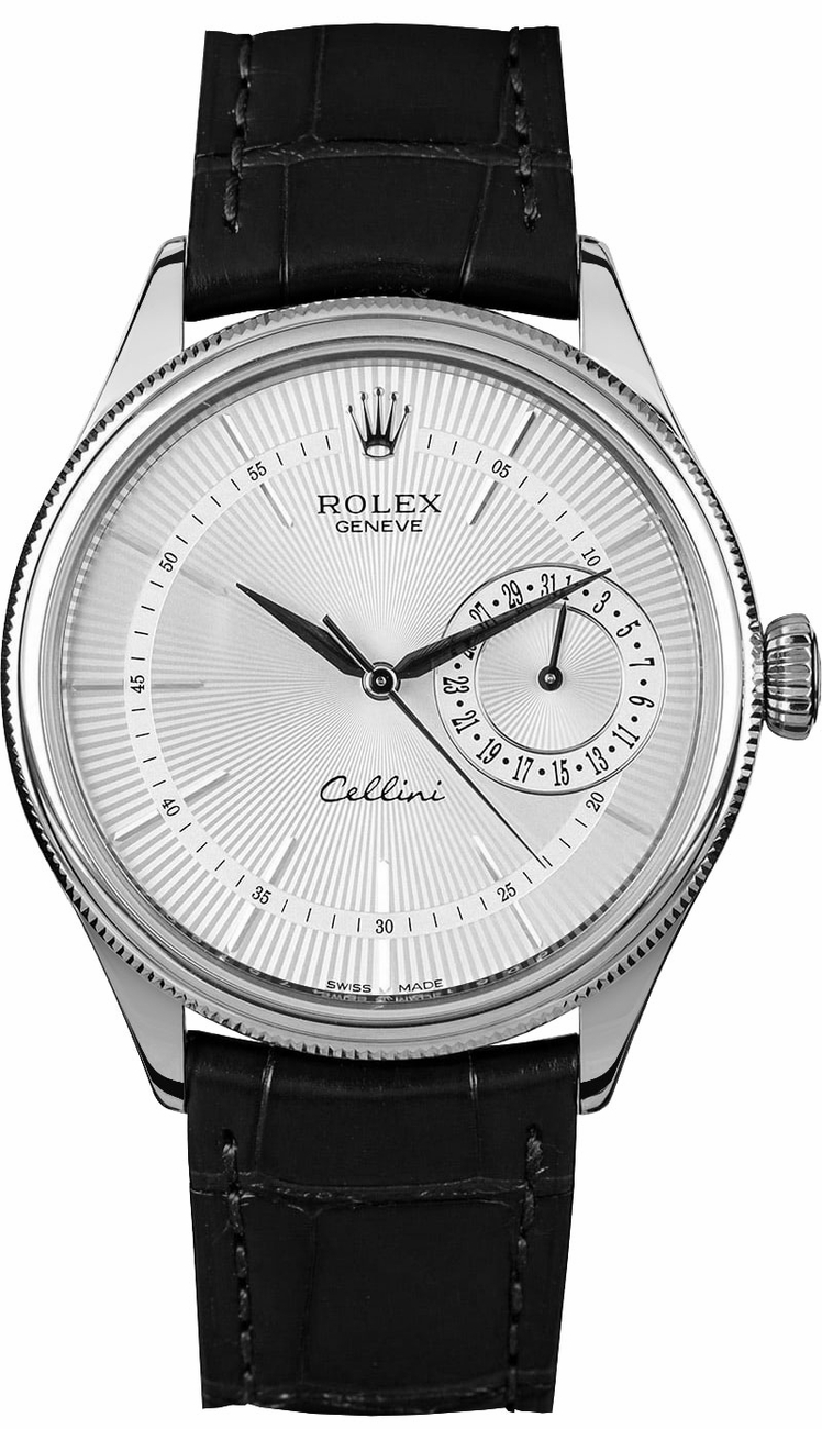 Rolex Cellini Self winding Automatic Silver Mens Watch 50519-0006 