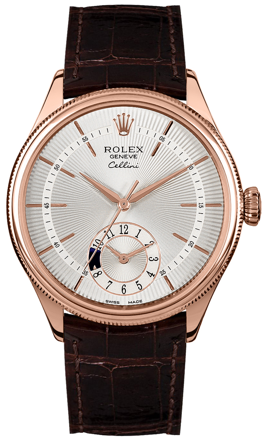Rolex Cellini Self winding Automatic Silver Mens Watch 50525-0008 