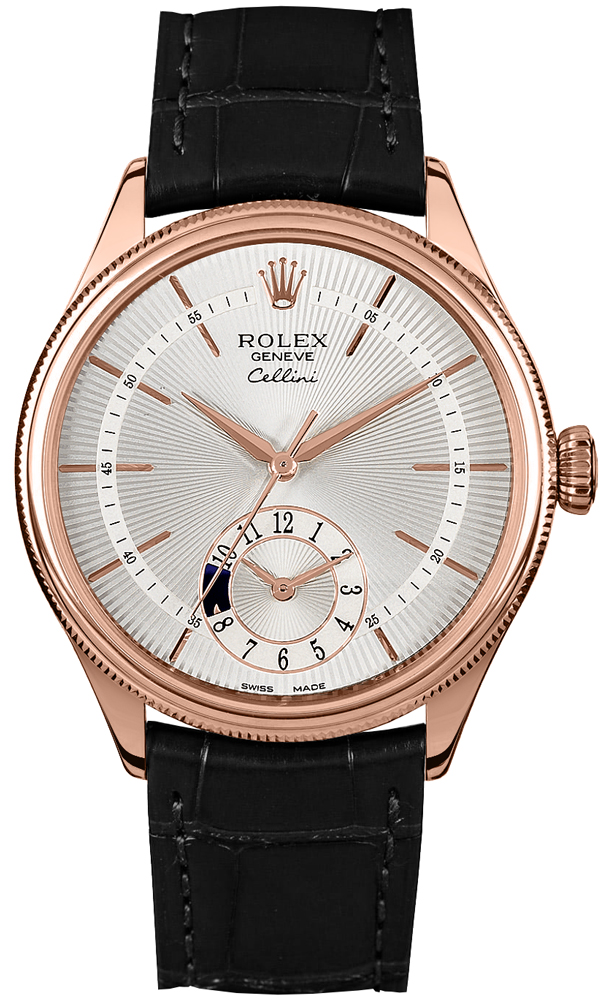 Rolex Cellini Self winding Automatic Silver Mens Watch 50525-0009 