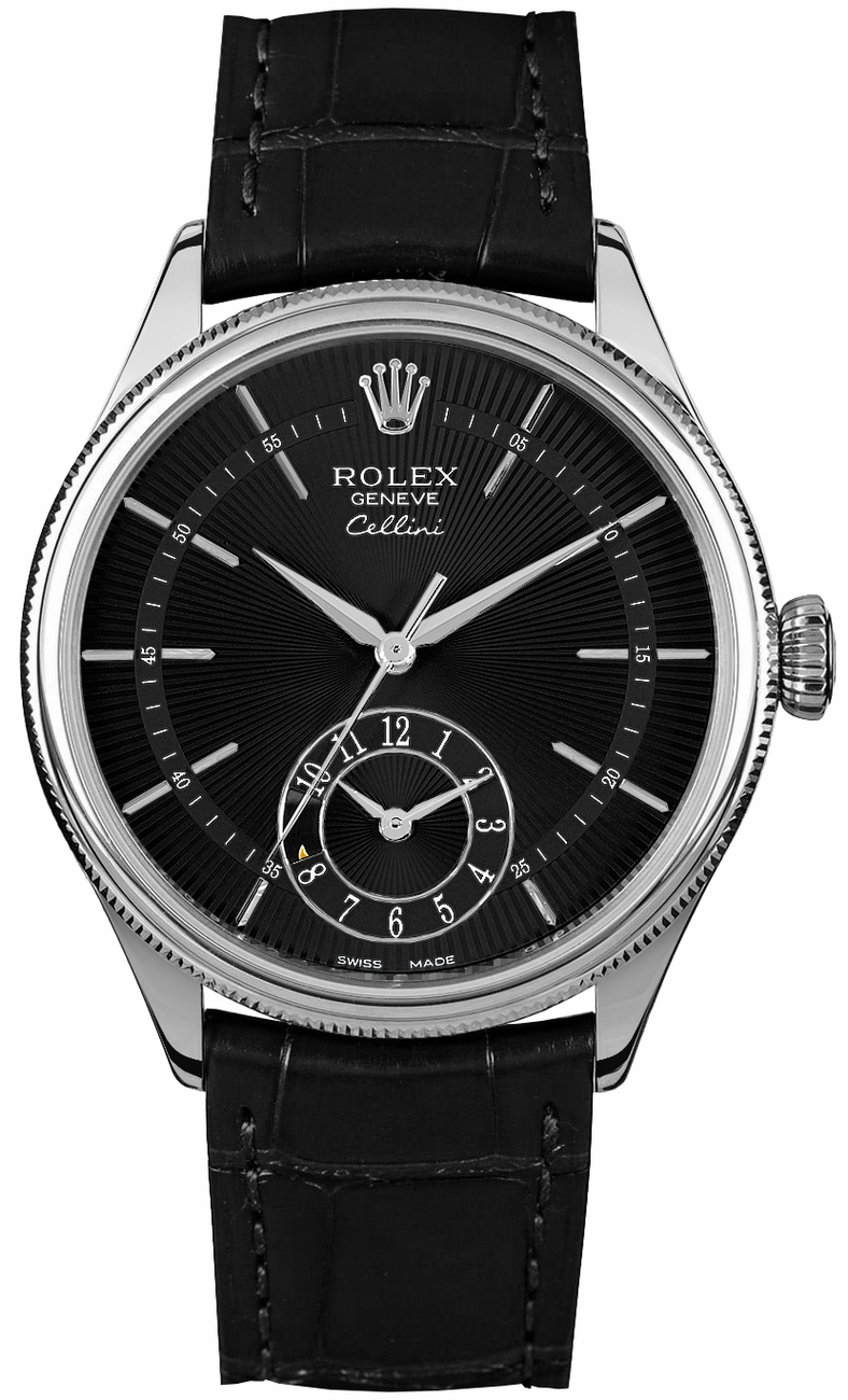 Rolex Cellini Self winding Automatic Black Mens Watch 50529-0007 