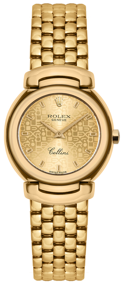 Rolex Cellini Champagne Ladies Watch 6621-8-CHAMPAGNE 