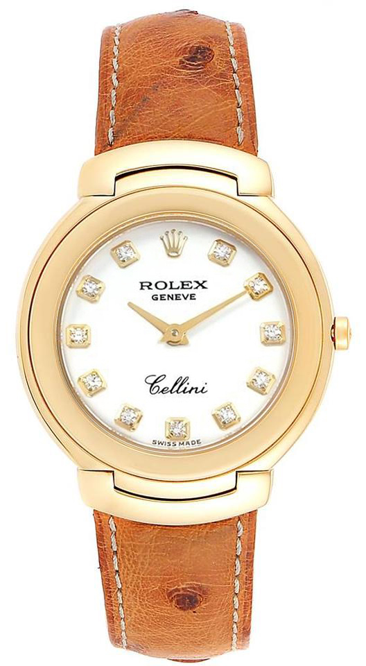 Rolex Cellini White Watch 6623-8 