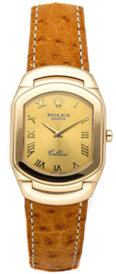 Rolex Cellini Champagne Ladies Watch 6631-8 