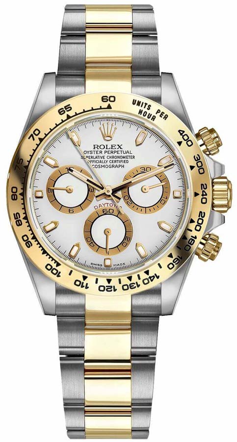Rolex Cosmograph Daytona Self winding Automatic White Mens Watch 116503-0001 