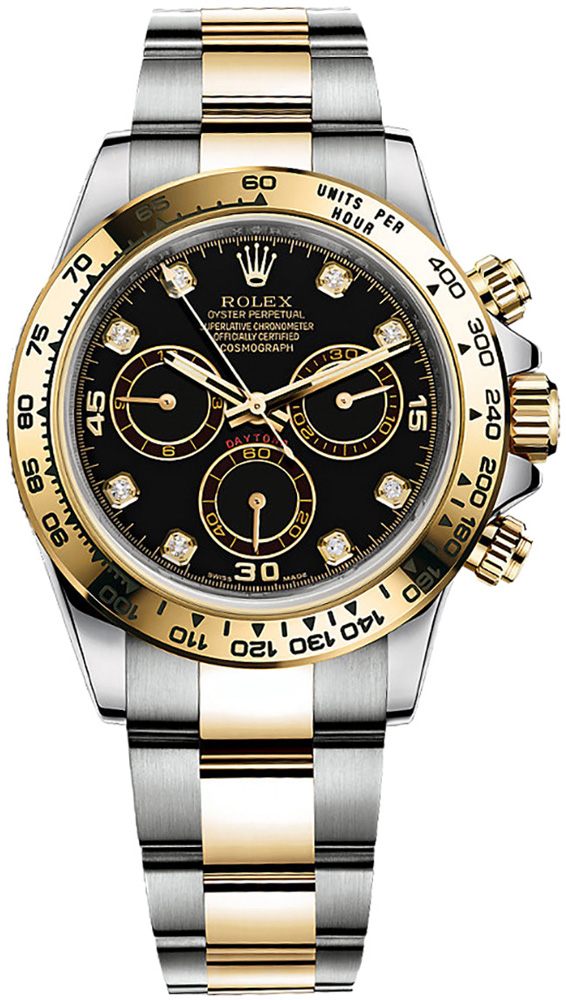Rolex Cosmograph Daytona Self winding Automatic Black Watch 116503-0008 