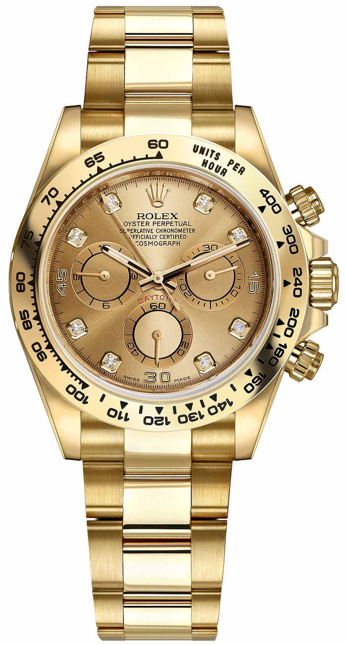 Rolex Cosmograph Daytona Self winding Automatic Champagne Mens Watch 116508-0006 