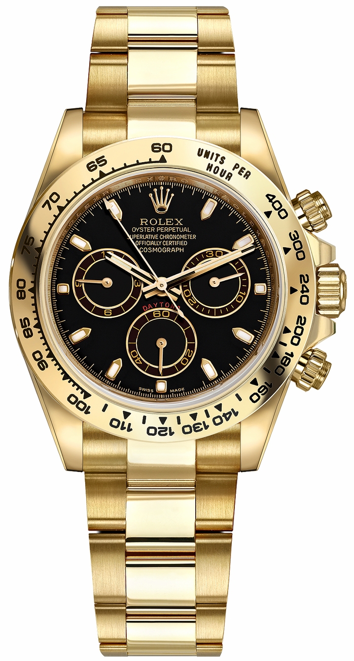 Rolex Cosmograph Daytona Self winding Automatic Black Mens Watch 116508-0004 